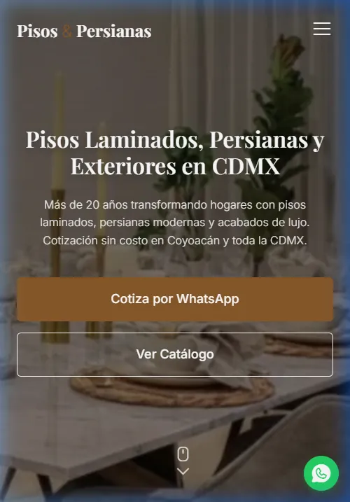Pisos y Persianas