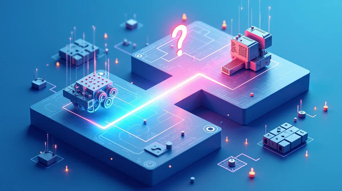 Imagen ilustrativa sobre Professional conceptual image about comparativa SaaS vs WaaS para fabricantes and Comparativa SaaS vs WaaS para fabricantes: ¿Cuál elegir? para el artículo Comparativa SaaS vs WaaS para fabricantes: ¿Cuál elegir?