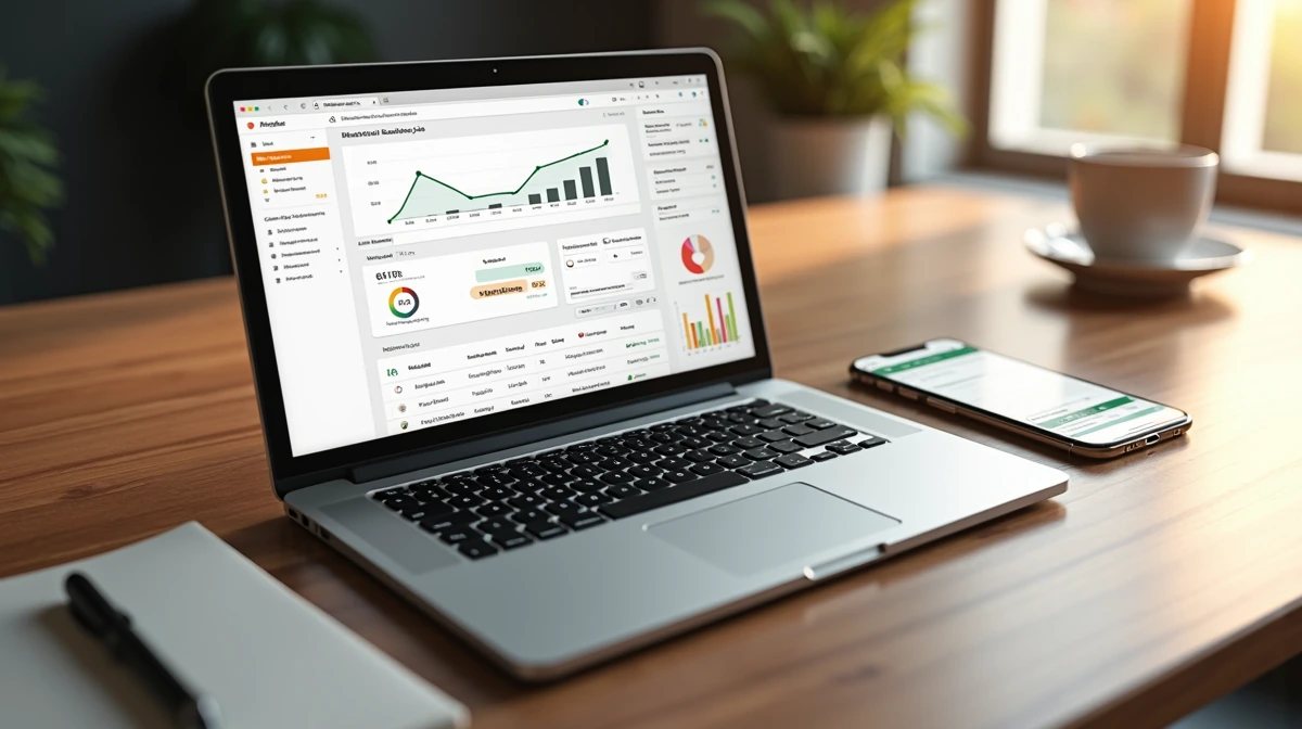 Pantalla de Google Analytics 4 en español mostrando eventos personalizados y atribución de tráfico de WhatsApp con parámetros